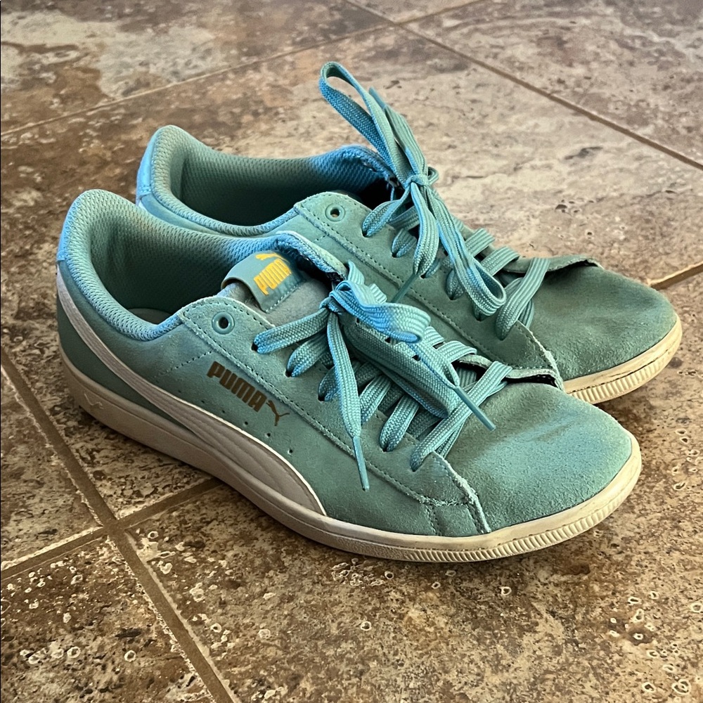 Puma Aqua Blue Sneakers